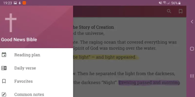 Good News Bible Offline Free android App screenshot 1