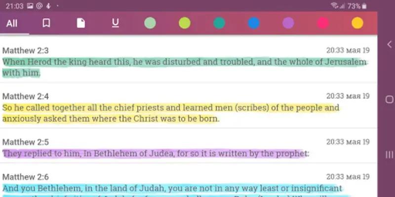 Good News Bible Offline Free android App screenshot 4